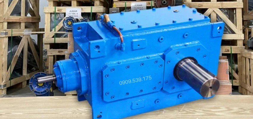 Cấu tạo của hộp số giảm tốc tải nặng HB 1
