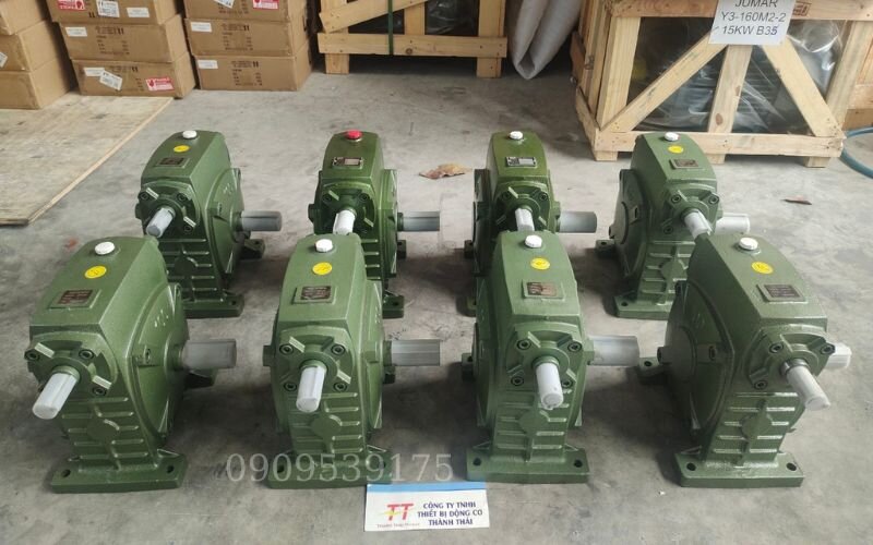 Hộp số giảm tốc 1 cấp thường được sử dụng trong các xe điện và xe tải